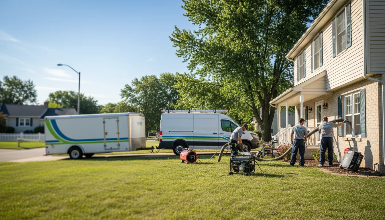 Flooded Basement Restoration And Cleanup With Repair in Caro, MI near me